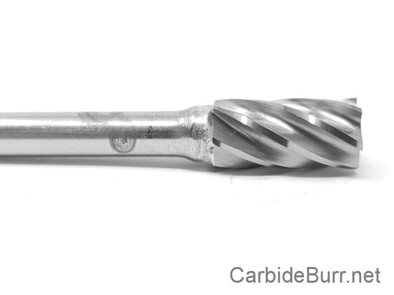 SD-2-NF L6 Long Ball Shape Carbide Bur Aluminum Cut burr rotary file non-ferrous 