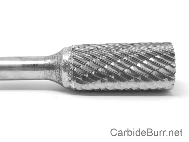 SE-5L6 Solid Carbide Burr Die Grinder Bit 1/2 x 7/8 on 6 Long Steel Shank 