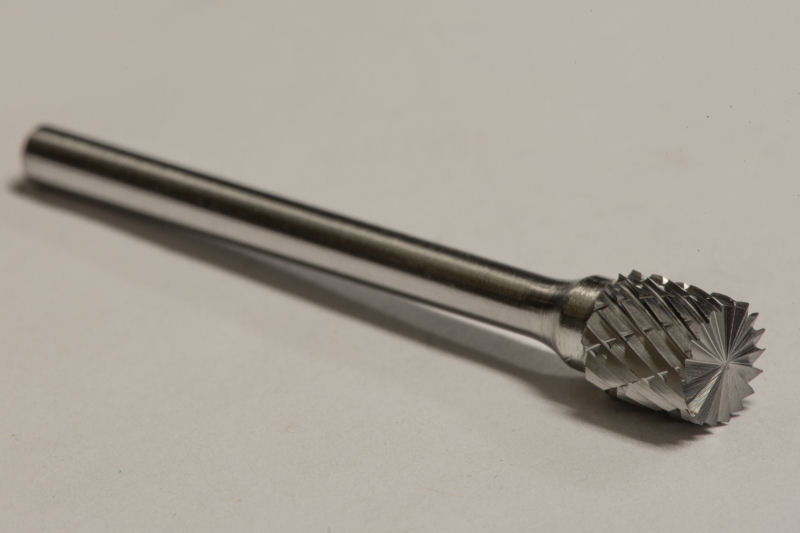 Buckeye Carbide SD-51 Ball Burr Set, 1/8 Inch Shank, Single Cut – Perfect For Die Grinders