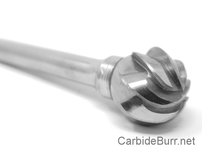 Non-Ferrous Metals set 6mm Shank Carbide Rotary Burr Die Grinder for Aluminium 