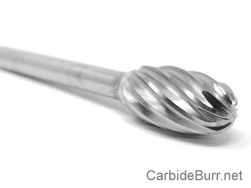 SE-5 NF Aluminum Cut Carbide Burr