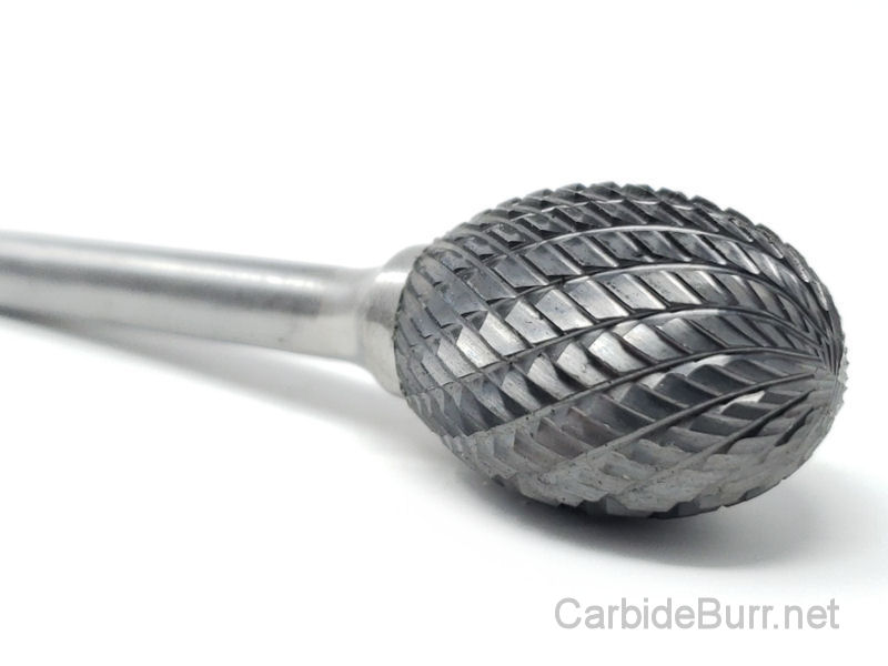 Carbide Bur Bit or Rotary File Burr SE7D double cut Metal Cutting  Port Cutter