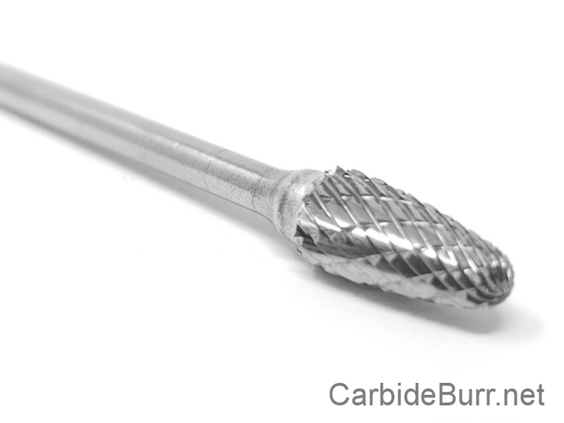 Details about   SM51S Cone Shape Carbide Burr Bur Cutting Tool Die Grinder Bit 1/8" MADE IN USA 