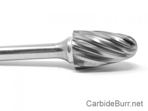 SF-6 NF Aluminum Cut Carbide Burr