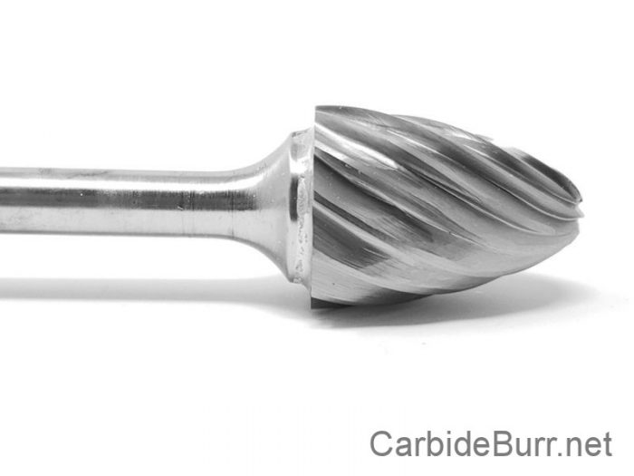 SF-7 NF Aluminum Cut Carbide Burr