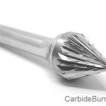 Aluminum Cut 2 Overall Length 1/4 Diameter 3/4 Length of Cut Round Nose Tree 1/4 Shank Diameter SF-1NF Titan TB19601 Solid Carbide Bur Aluminum Cut 2 Overall Length 1/4 Diameter 3/4 Length of Cut Round Nose Tree 1/4 Shank Diameter SF-1NF Titan TB19601 Solid Carbide Bur