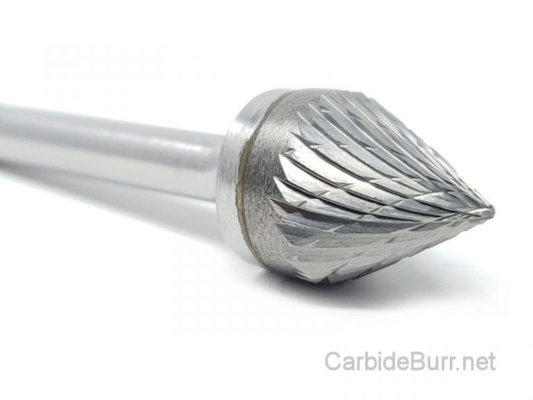 SJ6 Carbide Burr Die Grinder Bit 5/8" x 9/16" Made in USA