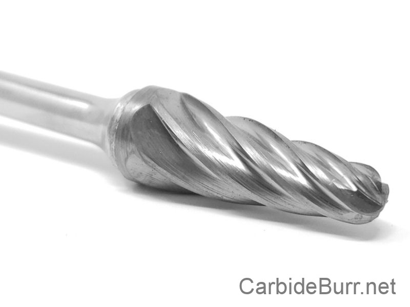 SL-4 NF Aluminum Cut Carbide Burr Die Grinder Bit