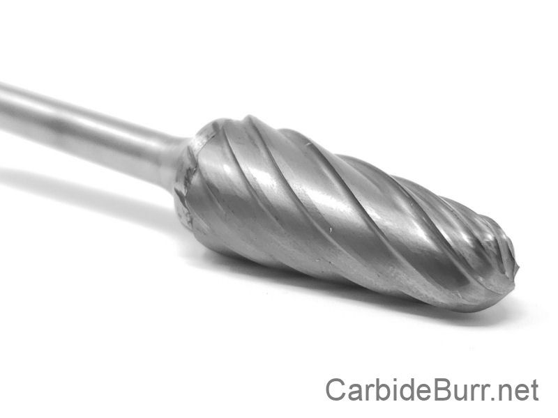 SL-6 NF Aluminum Cut Carbide Burr Die Grinder Bit