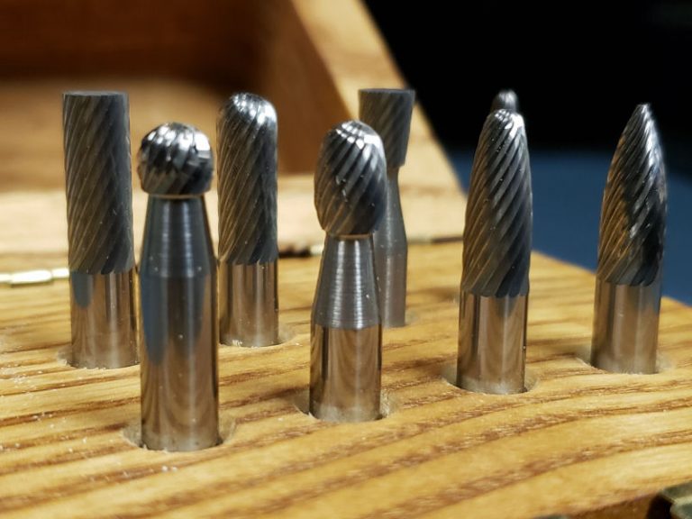 Carbide Burr Set 4 High Quality Tools Made in USA